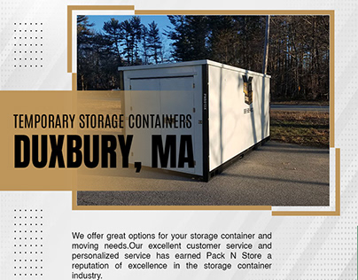Temporary Storage Containers Duxbury, MA