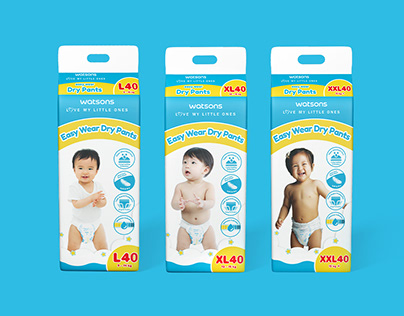 Watsons Baby Diapers 40s