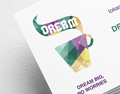 Dream cafe (Logo and bookmark)