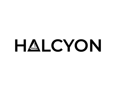 halcyon logo design