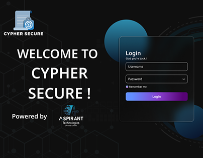 cypher secure ui/ux