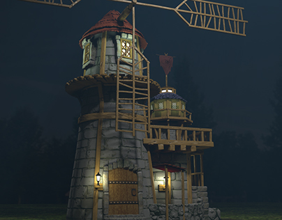 Windmill - house