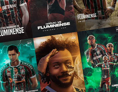 Fluminense Matchday - Sports Design (Personal Project)