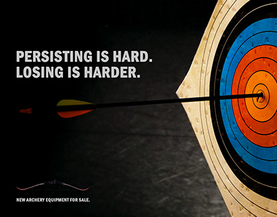Archery Ad design (Photo Edit)
