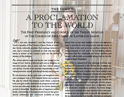 Proclamation to the World: The Family