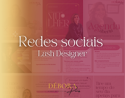 Redes Sociais | Débora Peres - Lash Designer