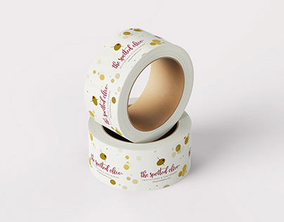 The Spotted Olive Branded Paper Tape