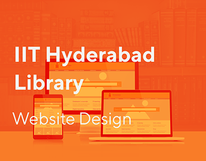 Website Design for IITH Library