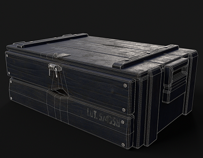 Game ready army crate