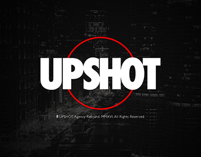 Upshot – Agency Rebrand