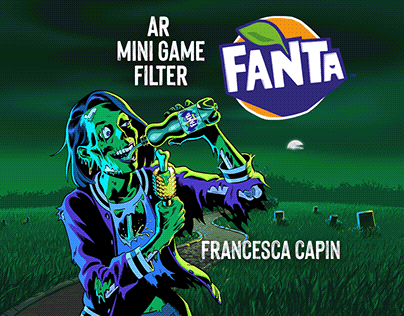 Fanta Halloween AR Filter Mini Game Augmented Reality