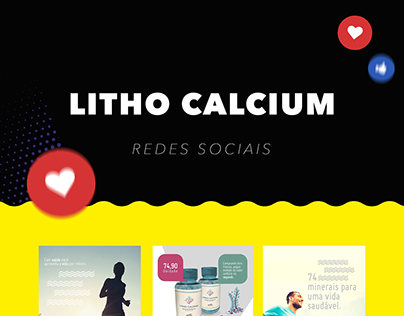 Redes Sociais Litho Calcium