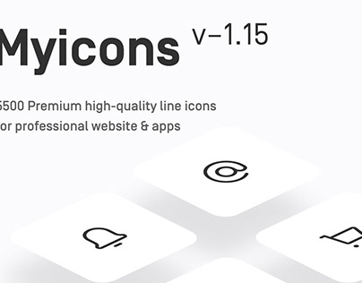 Myicons - Premium Vector line Icons