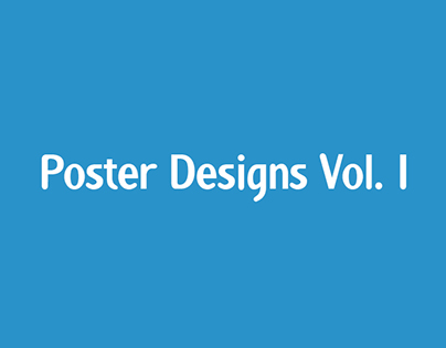 Poster Designs Vol.I