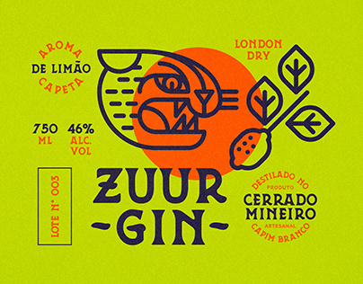 Zuur Gin • Visual Identity & Packaging • 2018 – 2021