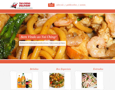 Website Restaurante Chinês Tai-Ching