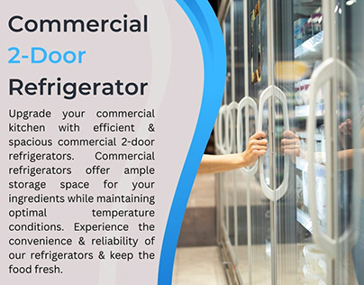 Commercial 2-Door Refrigerators