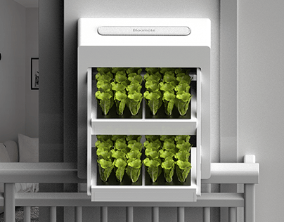 Bloomate (Window Type Hydroponic Plant Cultivator)