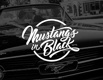 Mustangs in Black – Branding & Marketing Collateral