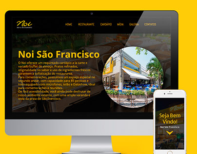 Desenvolvimento Website Noi São Francisco