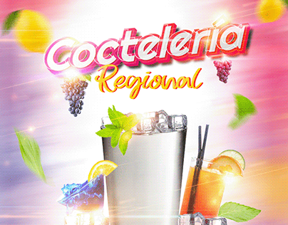 Flyer Coctelería | Social Media