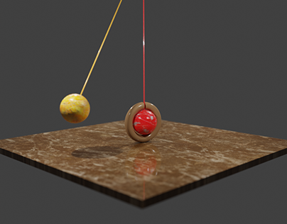 3D Pendulum Animation
