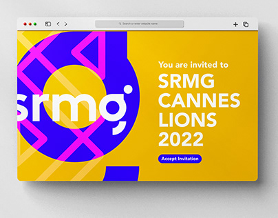 SRMG CANNES LIONS - Graphic Language Concept & Approach