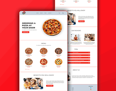 Gohighlevel pizza Squeeze page
