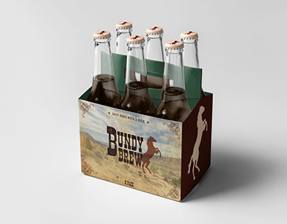 Bundy Brew: Family Root Beer Package Design