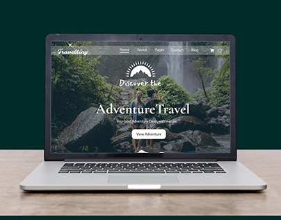 Travelling website inspiration