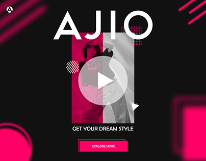 Ajio fashion : Animated Social Media Ad