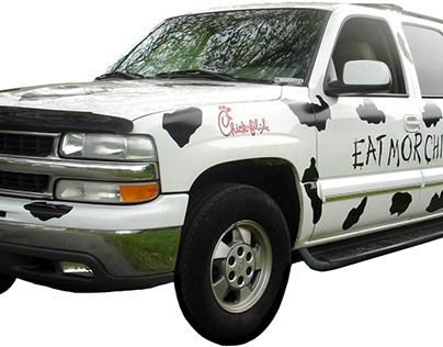 Chick-Fil-A Vehicle Lettering