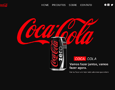 Project thumbnail - landing page - Coca-Cola