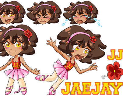 Jaejay Cartoon Character Design
