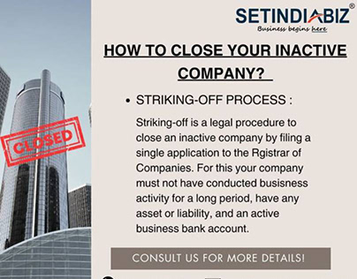 HOW TO CLOSE YOUR INACTIVE COMPANY ?