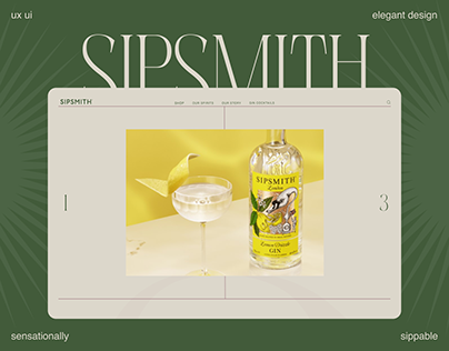 Sipsmith/ Corporate site
