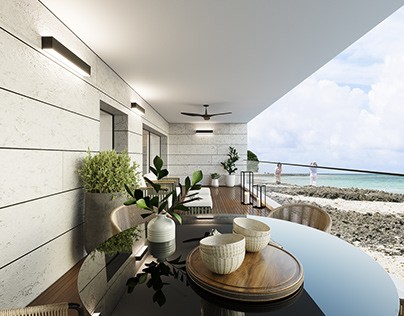 Visualization of the terrace