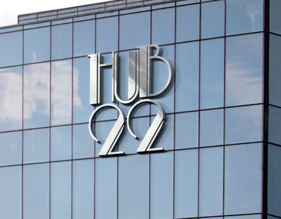 Real estate logo design (Hub22)