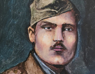 Portrait of a soldier