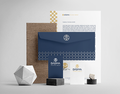 Logo and Visual Identity for Dádiva Holding Group