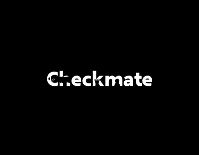Checkmate _ Negative Space Logo