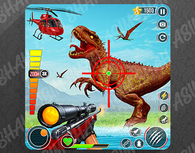 Dinosaur Game: Tyrannosaurus by Ayesha Mehmood