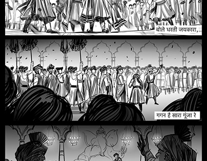 Storyboards - PANIPAT a film by Ashutosh Gowarikar