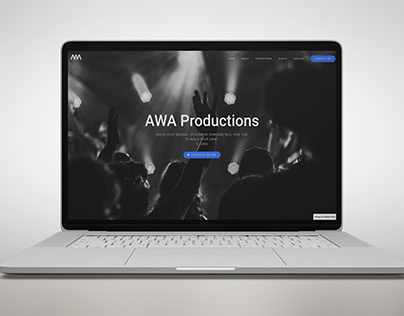 Awa Productions | Web Design