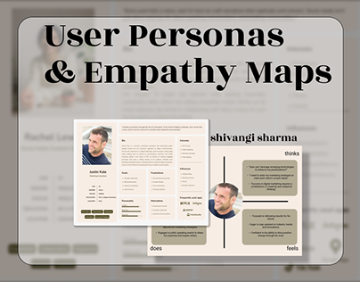 User Personas & Empathy Maps (2 examples)