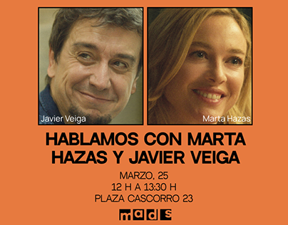 +MADS #7: Marta Hazas y Javier Veiga