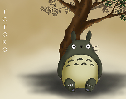 Mi vecino Totoro (Redrawing)