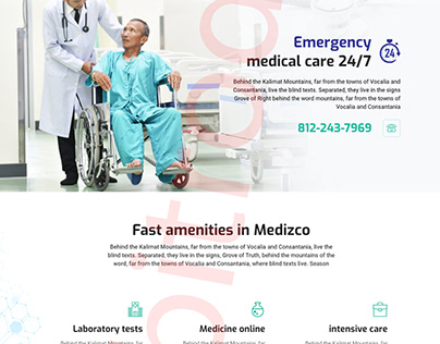 Medical Website Using Elementor Pro By Pobitrodeb