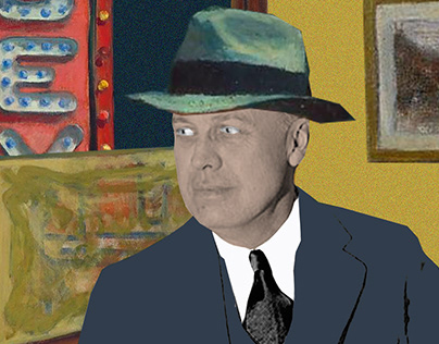 Edward Hopper Digital Portrait