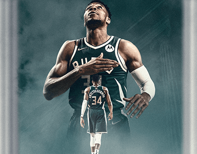 Giannis Antetokounmpo Wallpaper Projects  Photos, videos, logos,  illustrations and branding on Behance